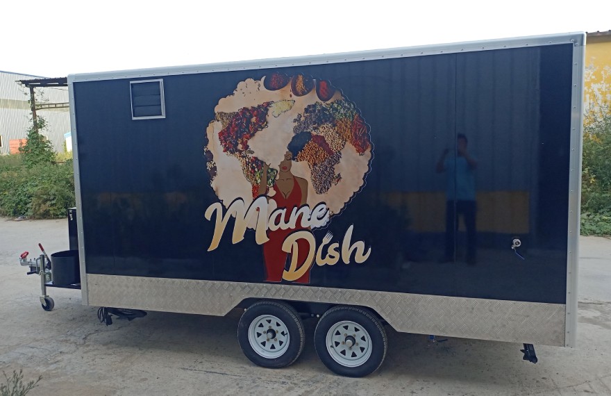 13ft commercial mobile kitchen for sale in stock